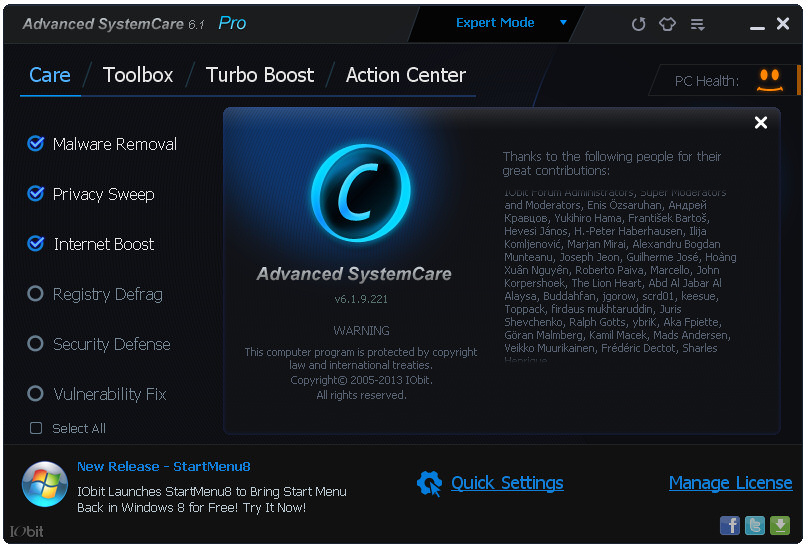 Advanced systemcare ultimate crack